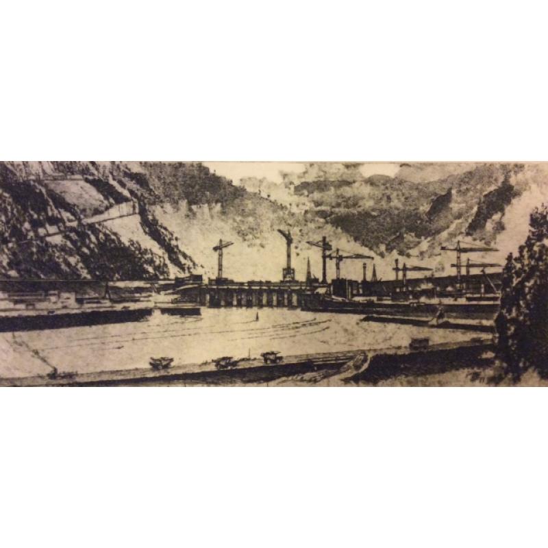 Ванеев П.И. Строительство плотины