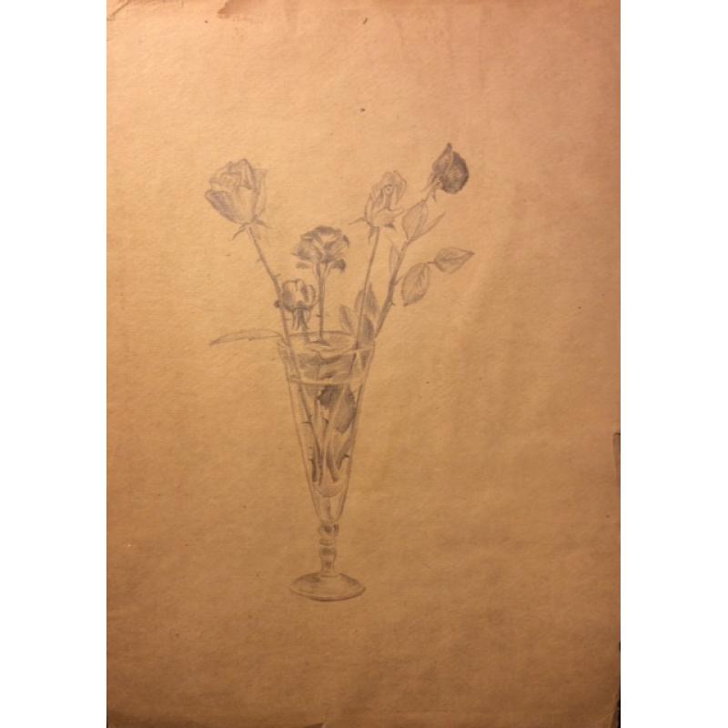 Барвенко В.П. Розы в вазе