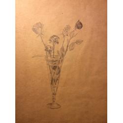 Барвенко В.П. Розы в вазе