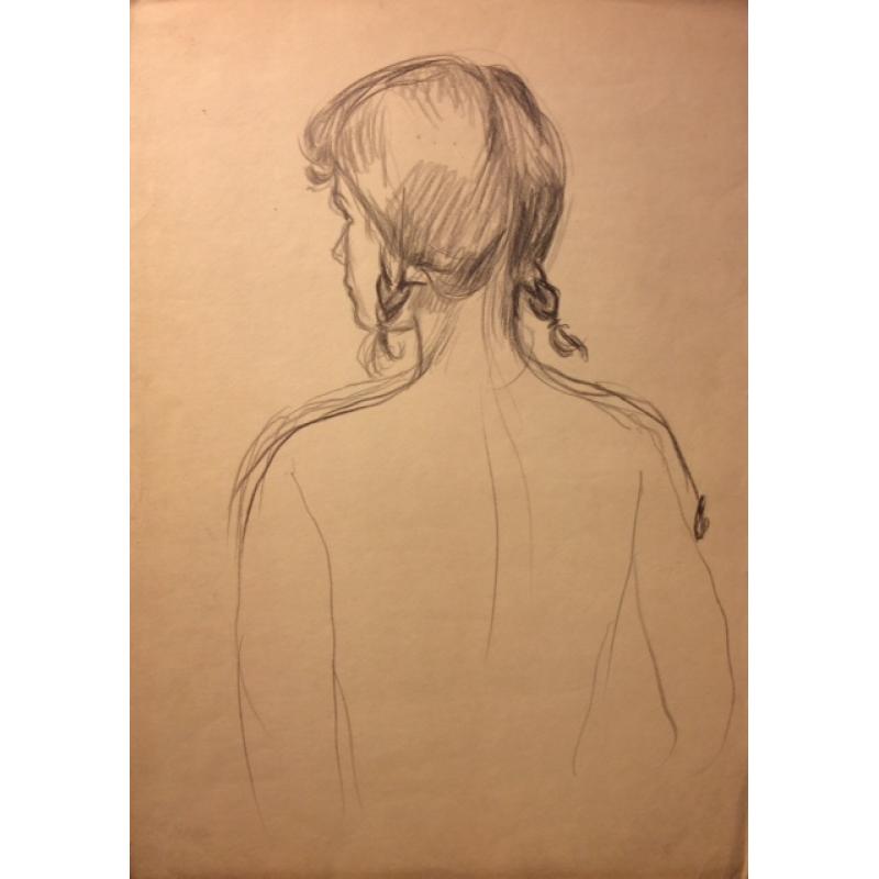 Барвенко В.П. Силуэт девушки