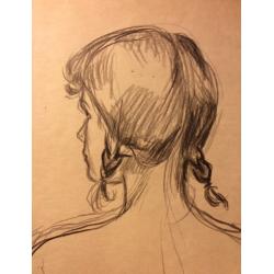 Барвенко В.П. Силуэт девушки