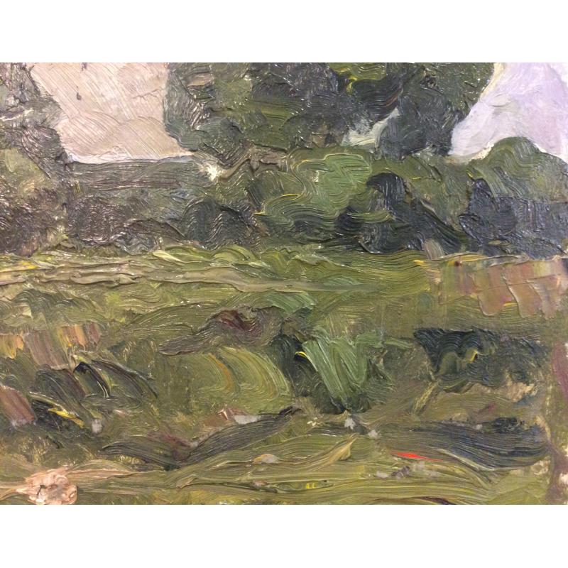 Перов А.П. Пейзаж с домами