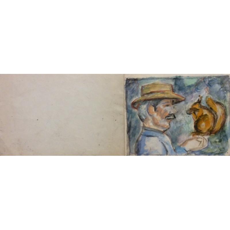 Расторгуев Е. А. Мужчина с белочкой