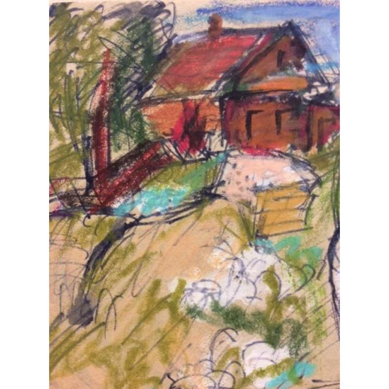 Расторгуев Е. А. Мужичок в деревне