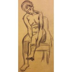 Каплан Ф. М. Модель на стуле