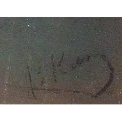 Неизвестный художник. Город на реке