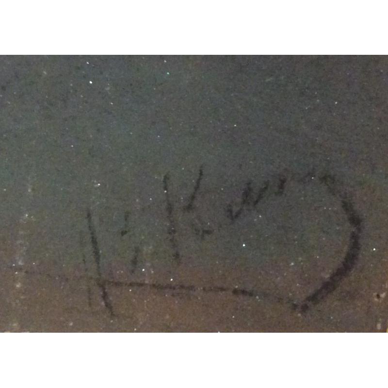 Неизвестный художник. Город на реке