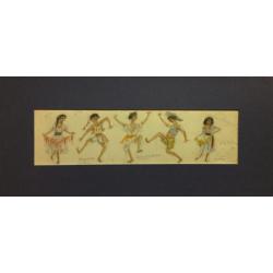 Мазанов А. М. Эскиз костюмов к балету Лауренсия