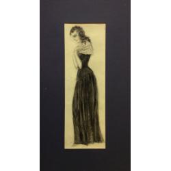 Мазанов А. М. Эскиз костюма к спектаклю Овод