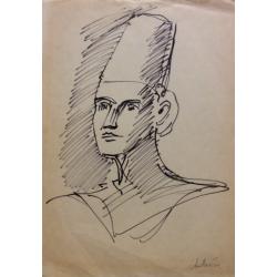 Лабас А. А. Мужской портрет