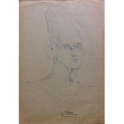 Лабас А. А. Мужской портрет