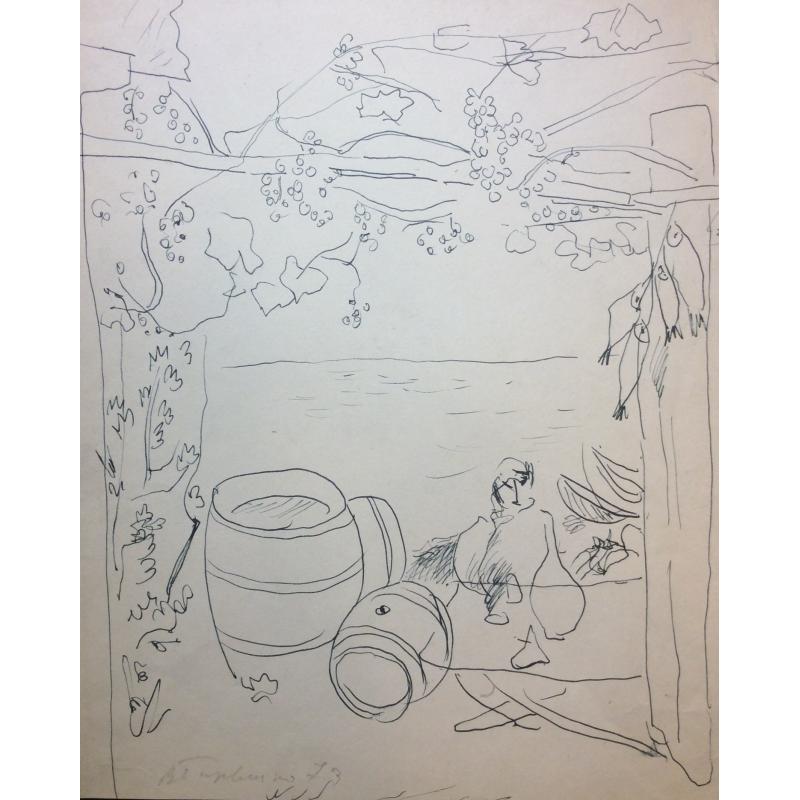 Барвенко В. П. Набросок. Без названия.