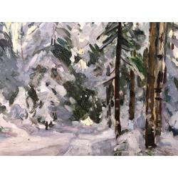 Лебедев В.Н. Зимний лес