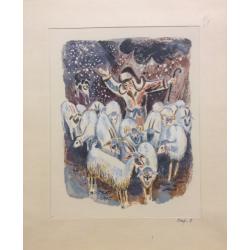 Зеброва Т. А. Иллюстрация к детской книге Буду как мама