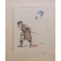 Зеброва Т. А. Иллюстрация к детской книге Буду как мама