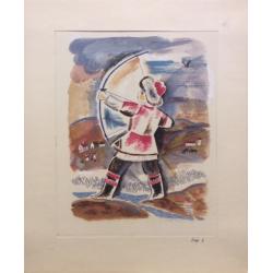 Зеброва Т. А. Иллюстрация к детской книге Буду как мама