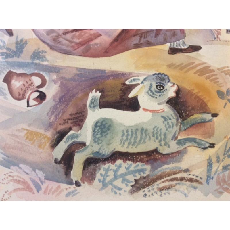 Зеброва Т. А. Иллюстрация к детской книге Буду как мама