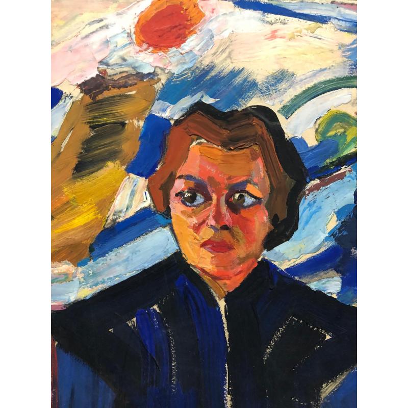 Неизвестный художник. Женский портрет