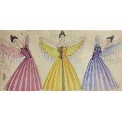 Мазанов А. М. Эскиз костюмов