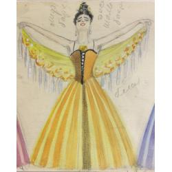 Мазанов А. М. Эскиз костюмов