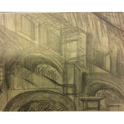 Федоровский Ф.Ф. Эскиз здания