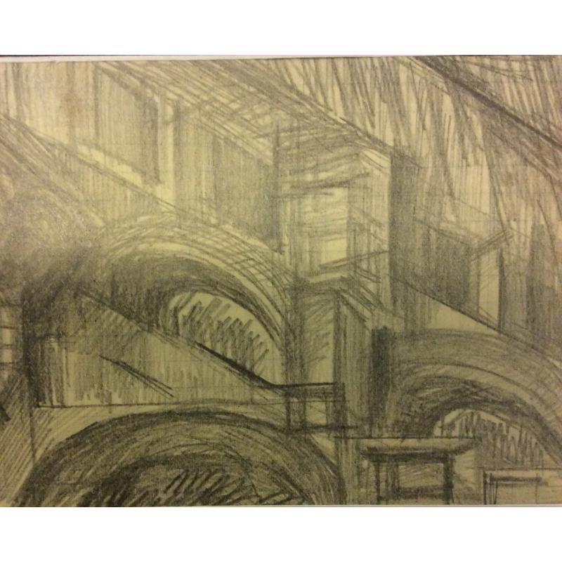 Федоровский Ф.Ф. Эскиз здания