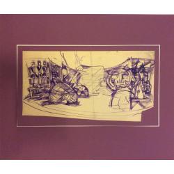 Федоровский Ф.Ф. Эскиз декораций