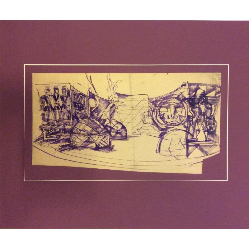 Федоровский Ф.Ф. Эскиз декораций