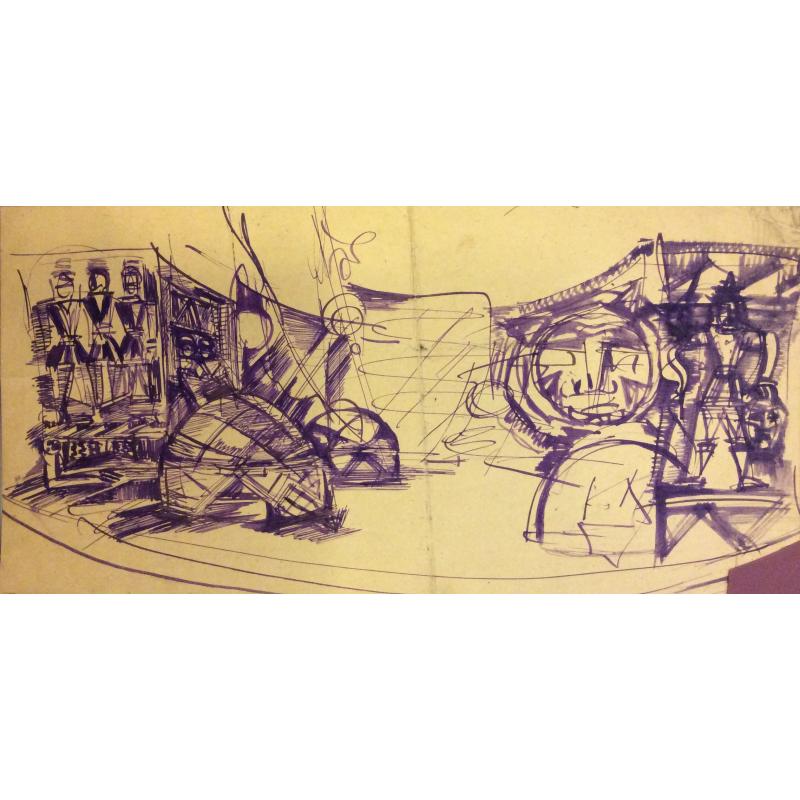 Федоровский Ф.Ф. Эскиз декораций