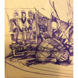 Федоровский Ф.Ф. Эскиз декораций