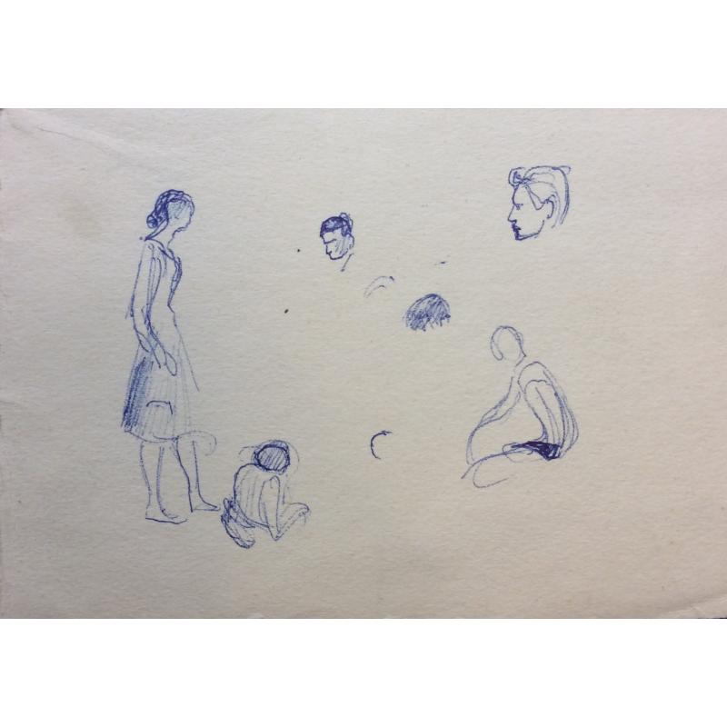 Лабас А. А. Женщина за обедом