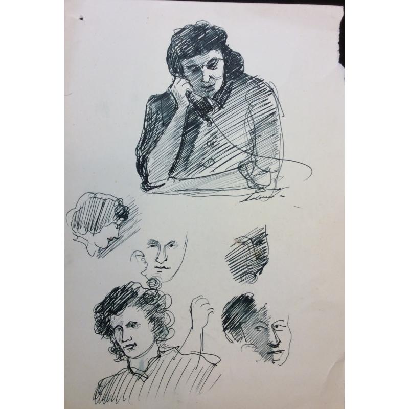 Лабас А. А. Телефонный разговор