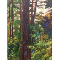 Зернова Е. С. Темно-красные стволы