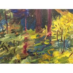 Зернова Е. С. Темно-красные стволы