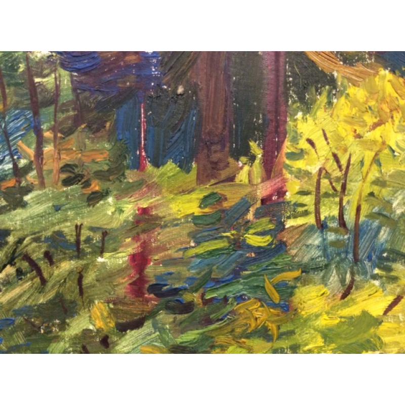 Зернова Е. С. Темно-красные стволы