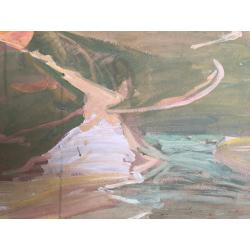 Папикян А.С. Этюд Дорога в горах