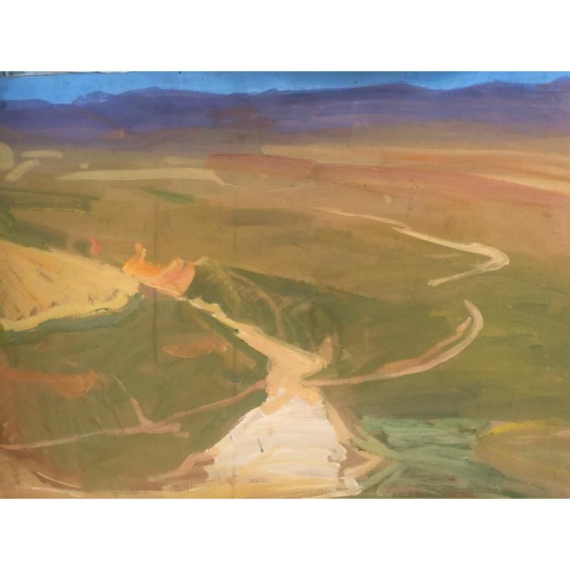 Папикян А.С. Этюд Дорога в горах