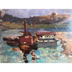 Плохинский В.А. На Оке, Калужский берег