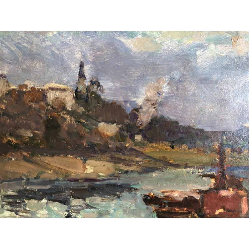 Плохинский В.А. На Оке, Калужский берег