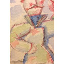 Расторгуев Е. А. Мужичок с розой