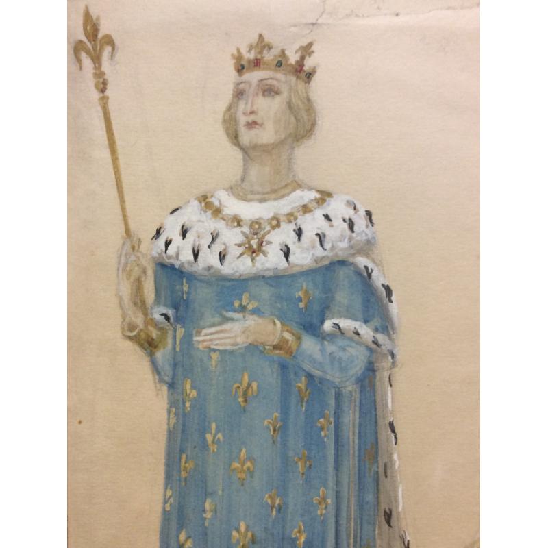 Мазанов А.М. Эскиз костюмов к театральной постановке