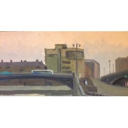 Бурмистров Б. А. Москва. Мост через Яузу