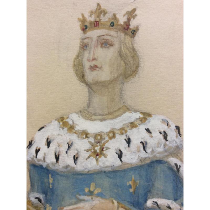 Мазанов А.М. Эскиз костюмов к театральной постановке