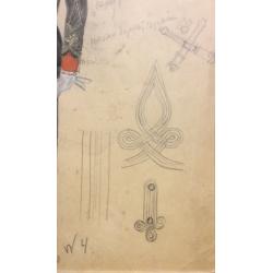 Мазанов А.М. Эскизы костюмов к оперетте Иоганна Штрауса (сына) Цыганский барон