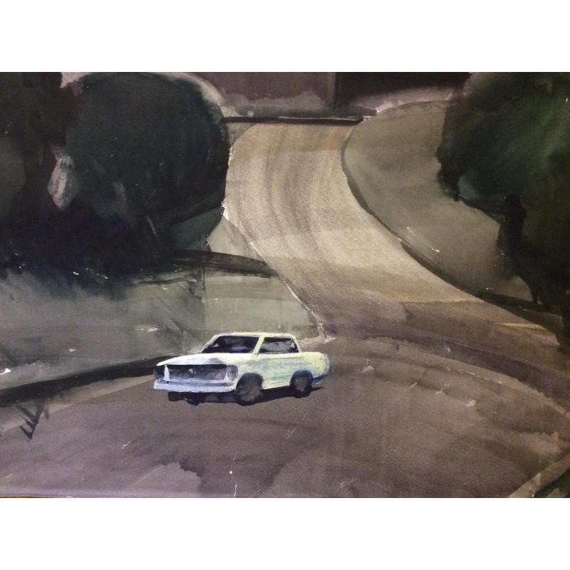 Бурмистров Б. А. Дорога в городе