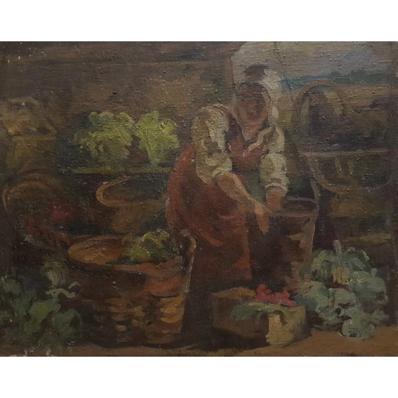 Сретенский Г.А. Уборка овощей