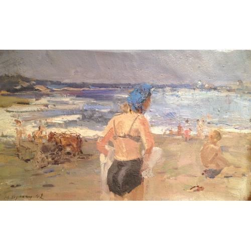 Дрючин Н. И. Соленое озеро. Алтай