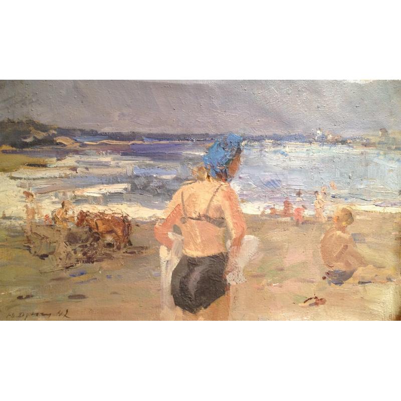 Дрючин Н. И. Соленое озеро. Алтай