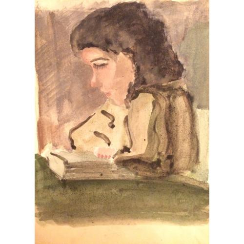 Арефьев А.Д. Читающая книгу