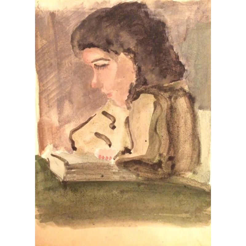 Арефьев А.Д. Читающая книгу